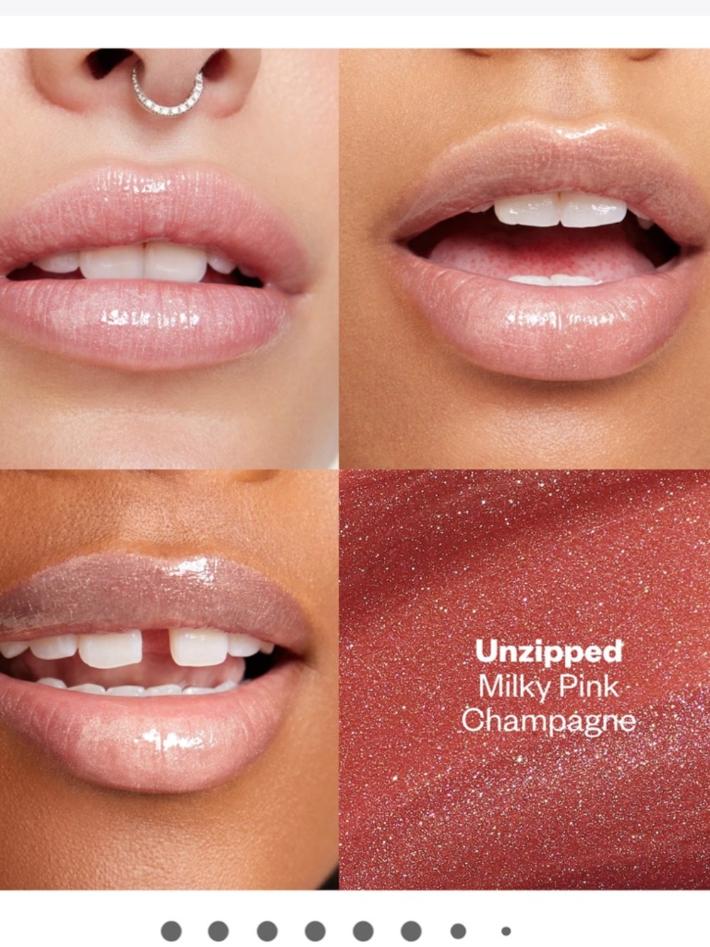 Kosas Unzipped wet lip oil lip plumping gloss